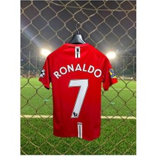 Legent Lady Cristiano Ronaldo Manchester/united 2008 Moskova Şampiyonlar Ligi Finali Forması (Kısakol) Ag