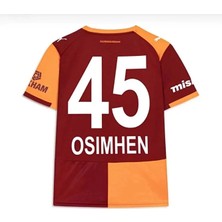 Legent Lady Gâlâtâsârây-45 Numara Osîmhên 5 Yıldızlı New Sezon 25/26 Parçalı Futbol Forması Pasifik