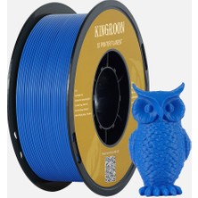 Kingroon Pla Filament - Canlı Mavi - 1 kg - Düğümsüz Sarım & Parlak Renk