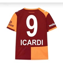 Legent Lady 5 Yıldızlı Gâlâtâsârây M'âuro I'cârd'i 9 - 2026-27 Yeni Sezon Parçalı Yetişin Forması