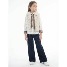 Hamada Tex Kız Çocuk 3lu Alt Üst Takım 7-14 Yaş 3958-4958