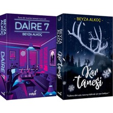 İndigo Kitap Daire 7 Karton Kapak ve Kar Tanesi Karton Kapak (Beyza Alkoç) 2'li Set