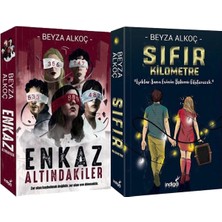 İndigo Kitap Enkaz Altındakiler 1 Karton Kapak ve Sıfır Kilometre Karton Kapak (Beyza Alkoç) 2'li Set