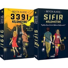 İndigo Kitap 2'li Set Beyza Alkoç 3391 Kilometre ve Sıfır Kilometre Karton Kapak Ciltsiz