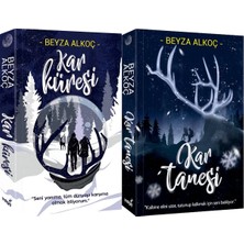 İndigo Kitap Beyza Alkoç Kar Küresi ve Kar Tanesi Karton Kapak 2'li Set Ciltsiz