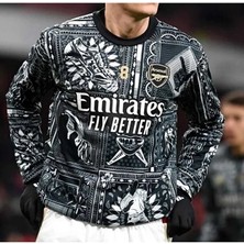 Legent Lady A.r.s.e.n.a.l 2023/24 Sezonu Isimsiz Pre Match Maç Önü Forması (Uzun Kol)