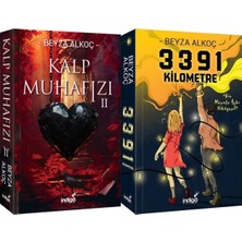 İndigo Kitap Kalp Muhafızı 2 Karton Kapak ve 3391 Kilometre Karton Kapak (Beyza Alkoç) 2'li Set
