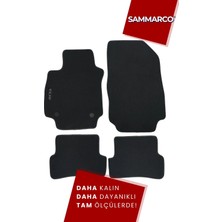 Sammarco Renault Clio 3 2010 (Klips Yok) Halı Paspas Velur Paspas Kumaş Paspas Oto Paspas