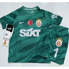 Legent Lady Gâlâtâsârây-1-Nmra Efsane Muslêrâ 5 Yıldızlı New Sezon Çoçuk 4.lü Set Futbol Forması Vs Iş Kıyafeti
