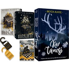 İndigo Kitap Misafir Karton Kapak ve Kar Tanesi Karton Kapak (Beyza Alkoç) 2'li Set