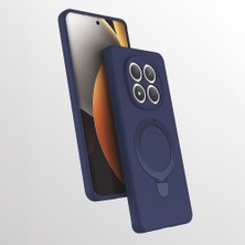 Nanospace Xiaomi Redmi Note 15 5g Ile Uyumlu Kılıf M-Safe Şarj Özellikli Standlı Samara Kapak