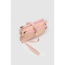 La'Graccio Paris La\'graccio Paris Kadın Zuke Soft Deri 4 Bölmeli Portföy Askılı Çanta