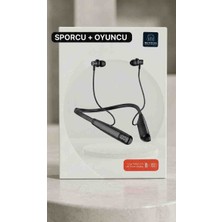 Bedron Y10 Boyun Askılı Bluetooth Kulaklık LED Ekranlı 80 Saat Batarya Hi-Fi Ses Type-C Şarj