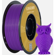 Kingroon Pla Filament - Derin Mor - 1 kg - Düğümsüz Sarım & Tok Renk