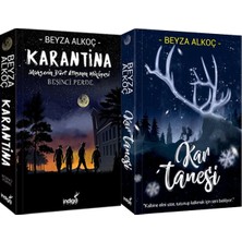 İndigo Kitap Karantina 5 Karton Kapak ve Kar Tanesi Karton Kapak (Beyza Alkoç) 2'li Set