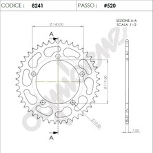 Ognibene Ognıbene Arka Dişli 44T