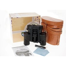 Özbience 7X30 Metal ve Deri Kaplamalı Rus Dürbün, Şık ve Dayanıklı Tasarım