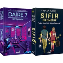 İndigo Kitap Daire 7 Karton Kapak ve Sıfır Kilometre Karton Kapak (Beyza Alkoç) 2'li Set