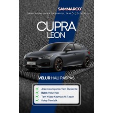 Sammarco Cupra Leon 2020 Paspas Velur Paspas Kumaş Paspas Oto Paspas