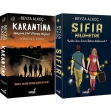 İndigo Kitap Karantina 4 Karton Kapak ve Sıfır Kilometre Karton Kapak (Beyza Alkoç) 2'li Set