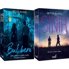 İndigo Kitap Bul Beni Karton Kapak ve Sınır Karton Kapak (Beyza Alkoç) 2'li Set