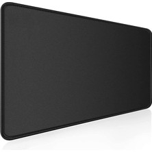 Storemax Karaworksell Klasse Classic Mouse Pad, Dikişli Kenar, Kaymaz Taban, Büyük Boy Pürüzsüz Yüzey, Baskısız Ofis Tipi Masa Koruyucu, Ergonomik Mouse Ped (90X40 cm - Xx Large, Siyah)