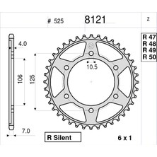 Ognibene Trıumph 675 Ognıbene Arka Dişli 48T
