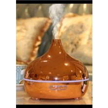 Fantastik Store Hava Nemlendirici Parlak Gold Aromatik Oda Kokusu 550 ml Kahve Aroma Difüzörü Buhar Nemlendırıcı - Lisinya