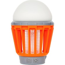 Storemax Karaworksell Bix Sivrisinek Kovucu Dış Mekan/iç Mekan Elektrikli, Micro USB Şarj Edilebilir Sivrisinek Kovucu Lamba, Taşınabilir Ipx6 Su Geçirmez LED Işık Elektronik Ampul Kl-01