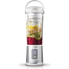 Storemax Karaworksell Ninja Blast Taşınabilir Şarjlı Blender, 530 ml Karıştırma Haznesi, Sızdırmaz Kapak, Güçlü Mini Blender, Kablosuz ve Şarj Edilebilir, Usb-C, Buz ve Meyve Parçalayabilir, Beyaz