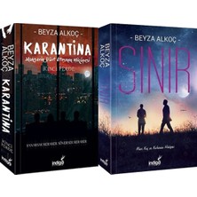 İndigo Kitap Karantina 2 Karton Kapak ve Sınır Karton Kapak (Beyza Alkoç) 2'li Set
