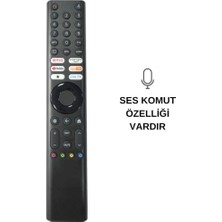 Electroon Xiaomi Mı-Ver.23 Netflix-Prime Video Tuşlu Bluetooth Kumanda - Ses Komutlu