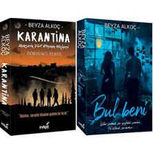İndigo Kitap Karantina 4 Karton Kapak ve Bul Beni Karton Kapak (Beyza Alkoç) 2'li Set