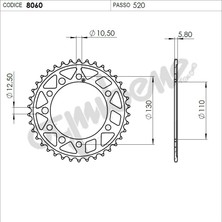 Ognibene Kawasakı 500 Ognıbene Arka Dişli 41T