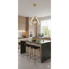 Işıltı Avize Forde Ledli Toplu Sarkıt Avize3 Renk Yanar