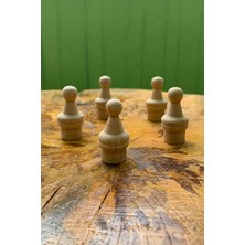 Storemax Karaworksell Ahşap Piyon 4 cm 5 Adet