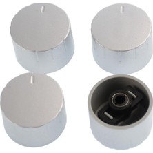 Storemax Karaworksell Supervac Arçelik Beko Altus ile Uyumlu Setüstü Ankastre Ocak Düğmesi Gri Düğme Takımı Seti