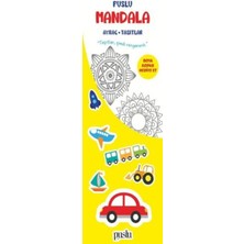 Puslu Mandala Çocuk Ayraç - Taşıtlar
