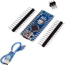 Gözeler Arduino Nano Klon V3.0 - USB CH340 Çip (Usb Kablo Hediye)