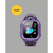 xirshop S10 Mor Akıllı Çocuk Saati Konum Takip ve Güvenlik Özellikli