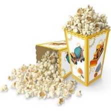Storemax Karaworksell Inşaat Temalı Popcorn Kutu Patlamış Mısır Kutusu 8li