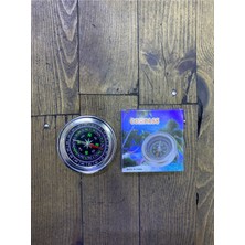 Özbience Şık Metal Pusula, Doğa ve Macera Dostu, Dayanıklı ve Güvenilir Tasarım