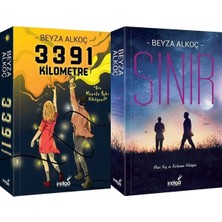 İndigo Kitap 3391 Kilometre Karton Kapak ve Sınır Karton Kapak (Beyza Alkoç) 2'li Set