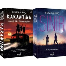 İndigo Kitap Karantina 1 Karton Kapak ve Sınır Karton Kapak (Beyza Alkoç) 2'li Set
