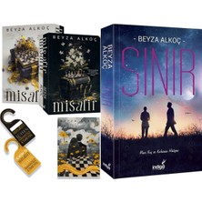 İndigo Kitap Misafir Karton Kapak ve Sınır Karton Kapak (Beyza Alkoç) 2'li Set