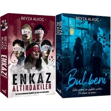 İndigo Kitap Enkaz Altındakiler 1 Karton Kapak ve Bul Beni Karton Kapak (Beyza Alkoç) 2'li Set