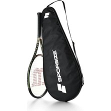 Storemax Karaworksell Sporsize Tennis Racket Cover Tenis Raketi Kılıfı Çantası (Siyah)