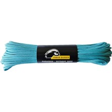 Storemax Karaworksell Urban Badger Turkuaz Paracord Hayatta Kalma Ipi, 30M - 300KG, Dayanıklı Kamp Ekipmanları, Kamp Aksesuarları
