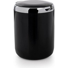 Storemax Karaworksell Primanova Pasifik Plastik Kapaklı Çöp Kovası 3 Lt, Siyah