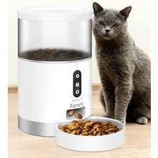 Storemax Karaworksell Fonri Kedi Köpek Akıllı Mama Kabı, Otomatik, Wifi, 4lt, Uzaktan Kontrol, Porsiyon Ayarlı